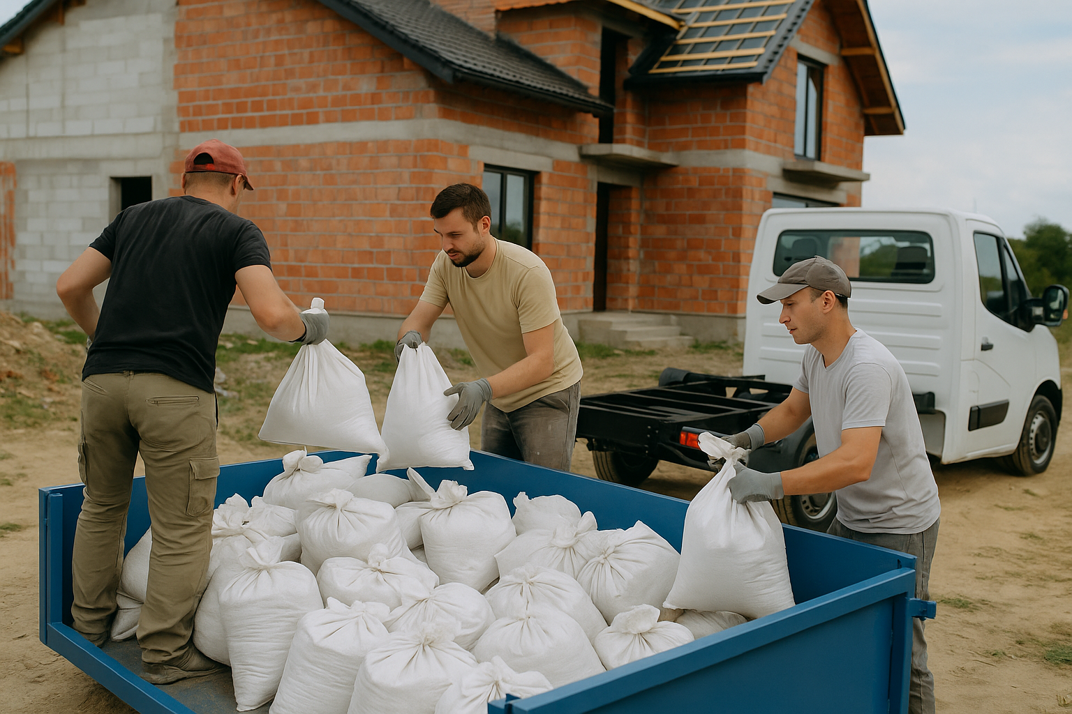 Transport moloz Constanta - client